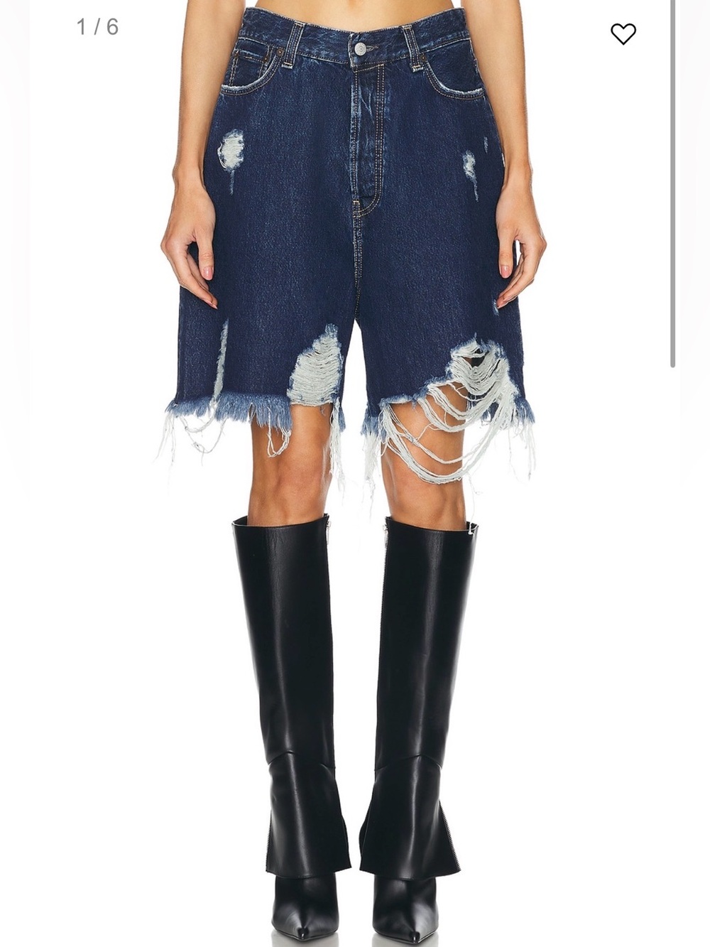 Acne Studios Denim Shorts